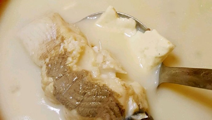 鱼尾豆腐汤