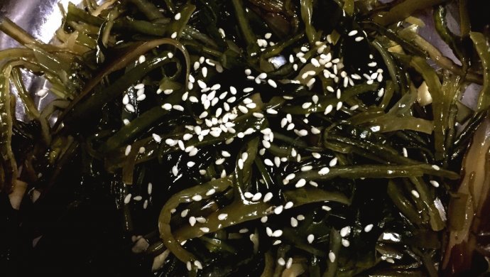日式凉拌海藻菜海白菜裙带菜-鲜甜可口