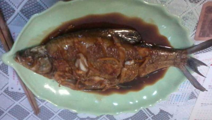 红烧鳊鱼