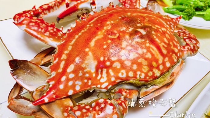 最原汁原味的吃法―清蒸梭子蟹