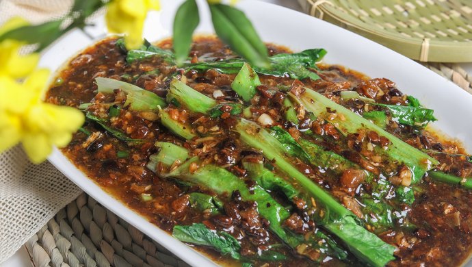 极妙厨房丨豆豉鲮鱼油麦菜