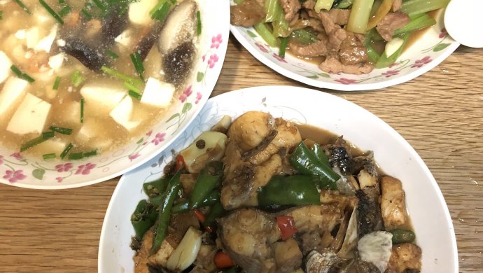 红烧黑鱼