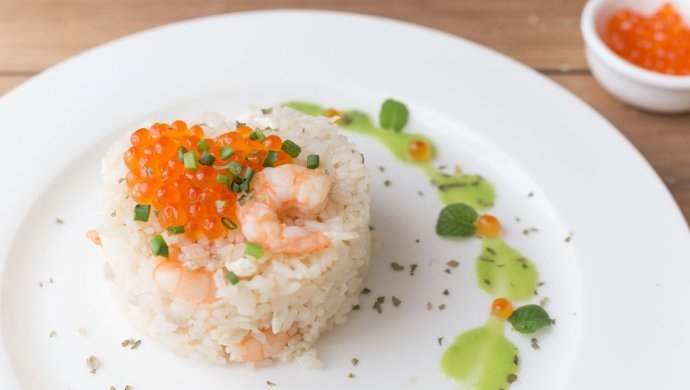 鲑鱼子炒饭
