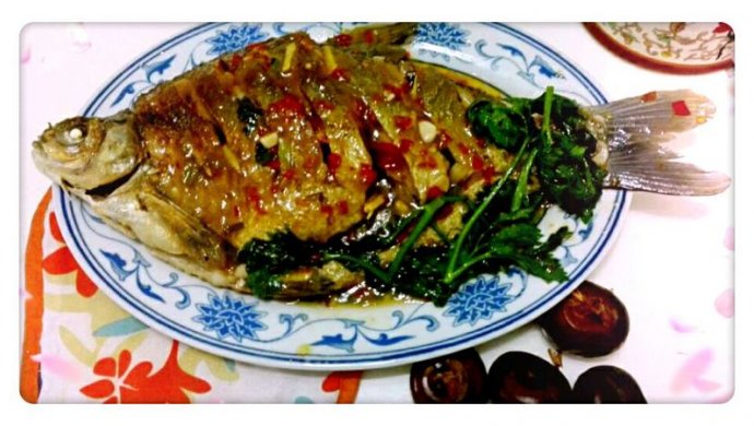 香煎鳊鱼(完整不掉皮)