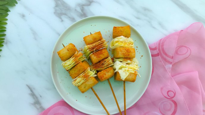 鱼豆腐包菜