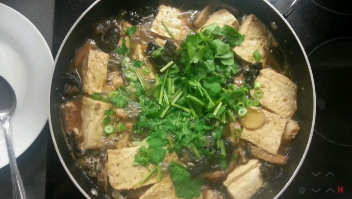 安康鱼尾炖豆腐粉条