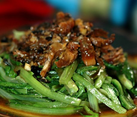 鲮鱼油麦菜