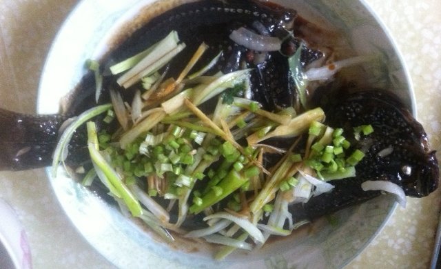 清蒸多宝鱼