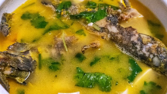 黄甲鱼豆腐汤