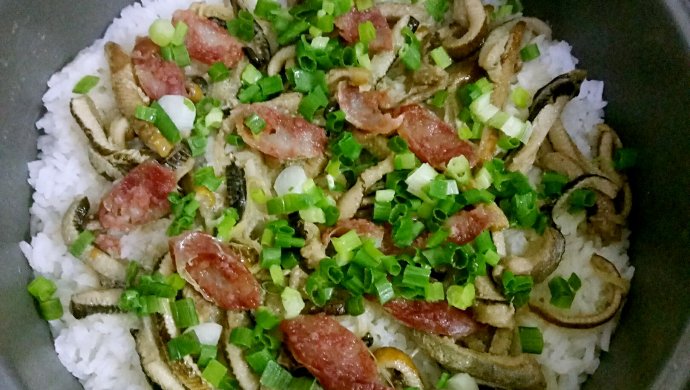 黄鳝腊味饭
