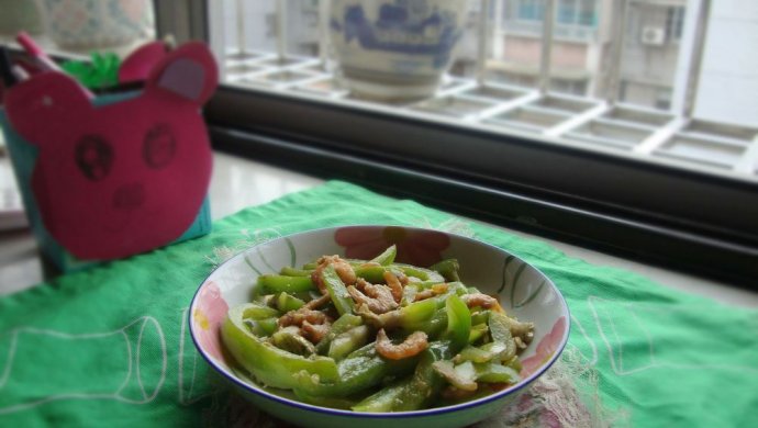 青椒干虾仁