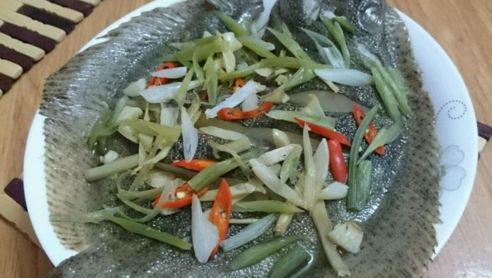 清蒸比目鱼