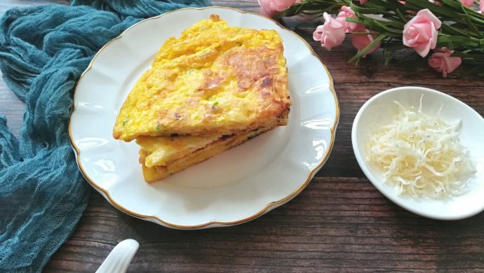 分分钟搞定的一道美味―银鱼煎蛋