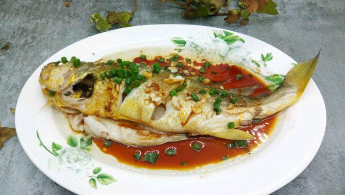 葱油大黄鱼