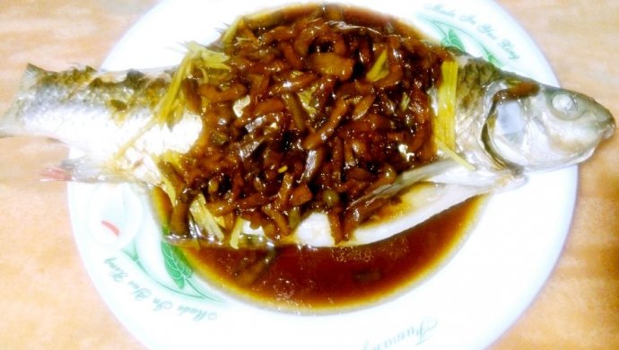 榨菜蒸鲮鱼--乌江榨菜