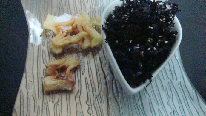 炒紫菜