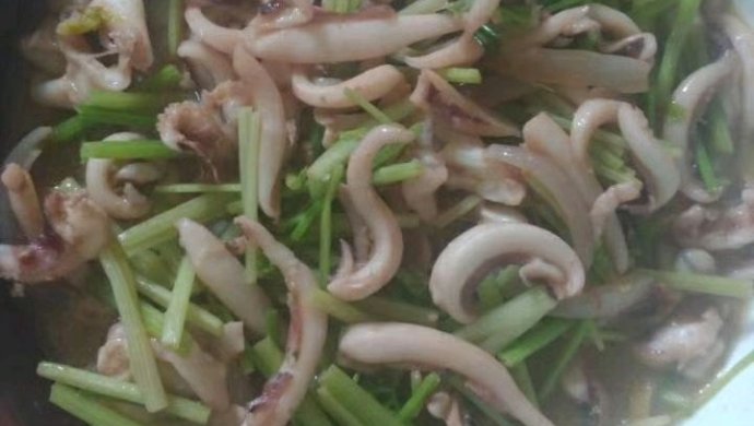 乌贼芹菜