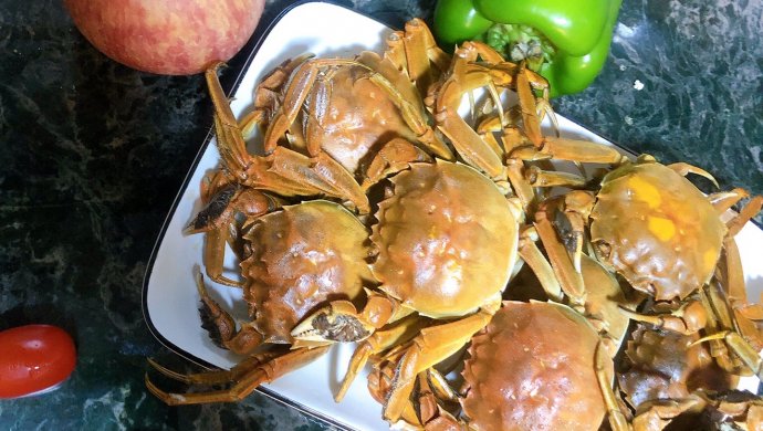 秋季大闸蟹,肥得流膏
