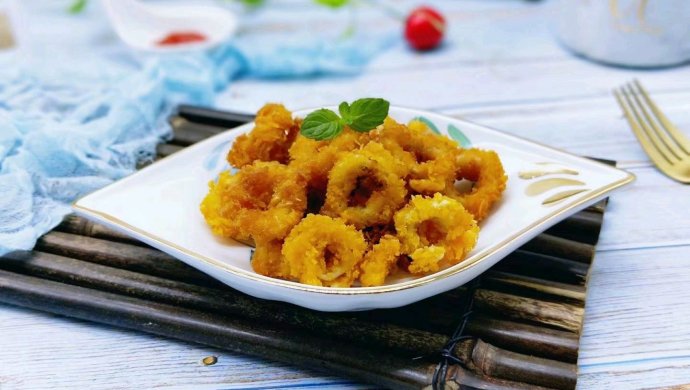 香炸鱿鱼圈