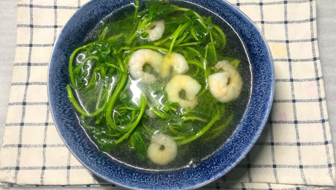 西洋菜虾仁汤