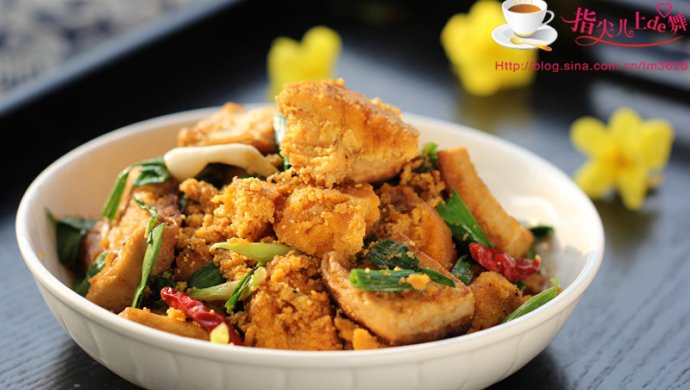 鱼籽烧豆腐