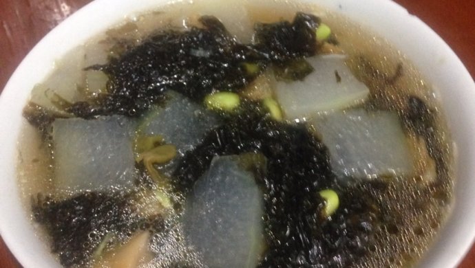 冬瓜紫菜素汤