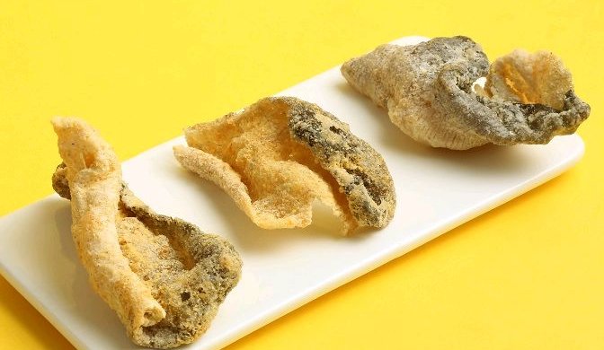 网红鱼皮零食