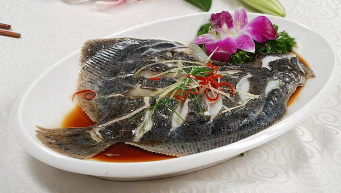 清蒸多宝鱼