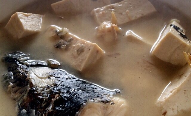 最爱汤――黑鱼头豆腐汤