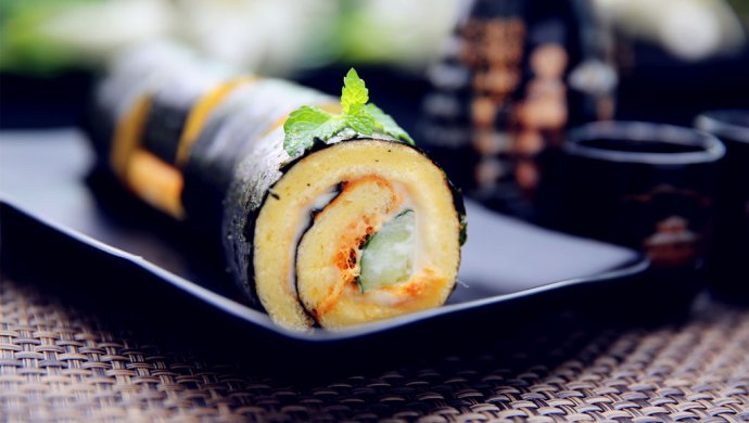紫菜肉松蛋糕卷
