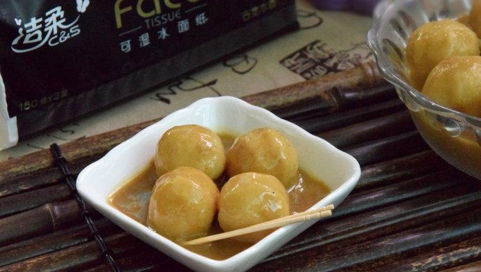 咖喱鱼丸