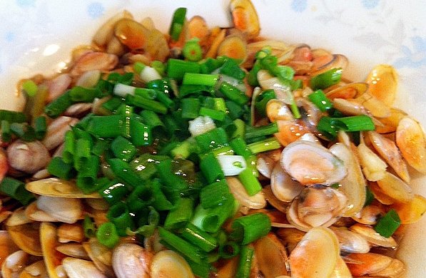 葱油海瓜子（扁蛏）