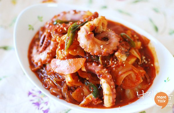 拌一大碗饭，辣炒章鱼