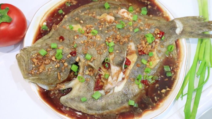 清蒸多宝鱼