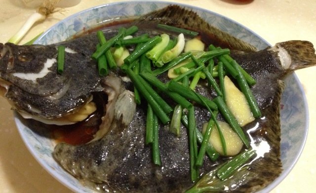 清蒸多宝鱼