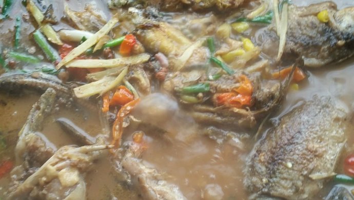香辣杂鱼烩