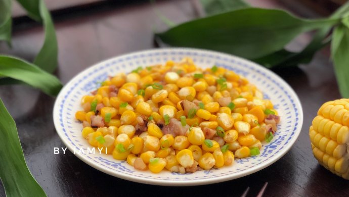 章鱼炒玉米粒
