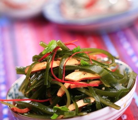 豆干海带丝