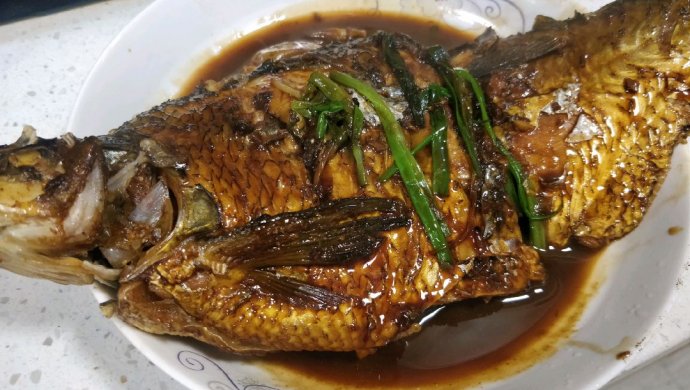 红烧鳊鱼