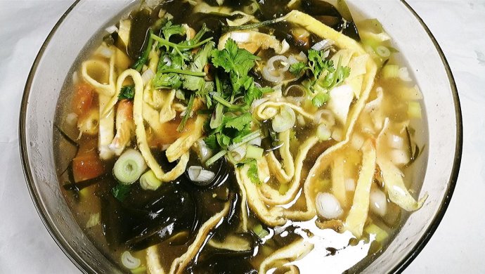 酸辣海带汤