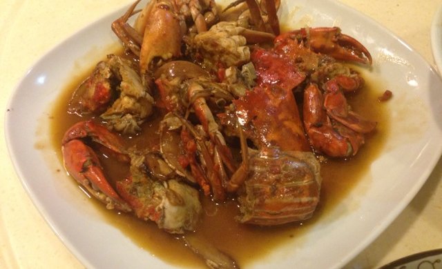 葱姜炒膏蟹