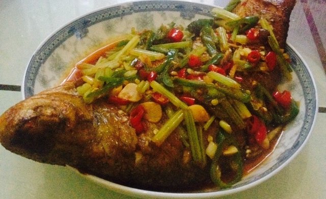 红烧鳊鱼