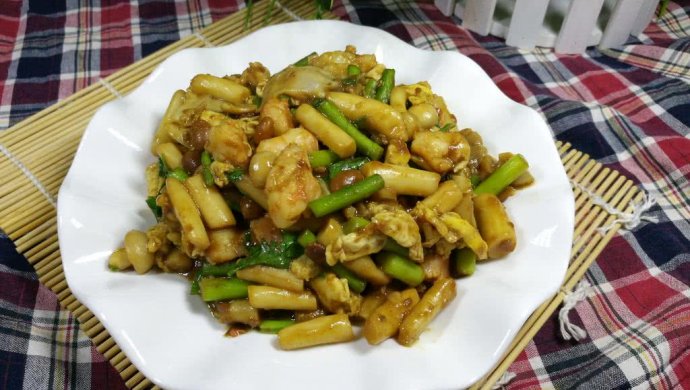 海鲜青菜鸡蛋酱