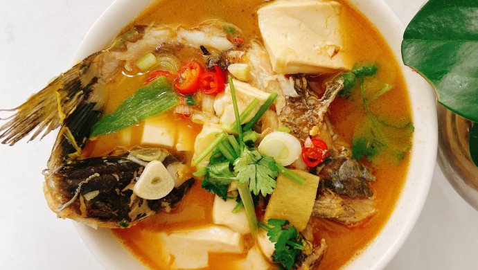 黄骨鱼炖豆腐