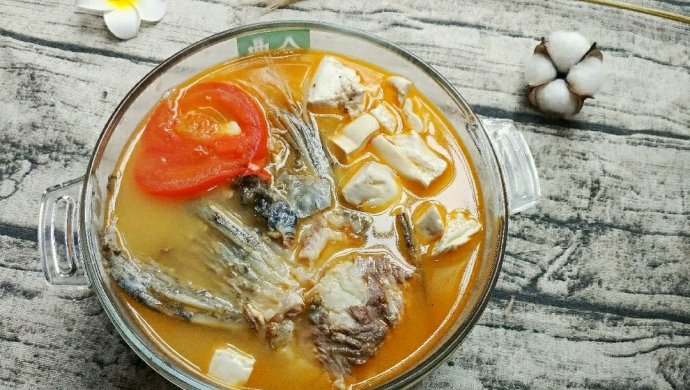 番茄豆腐鱼尾汤