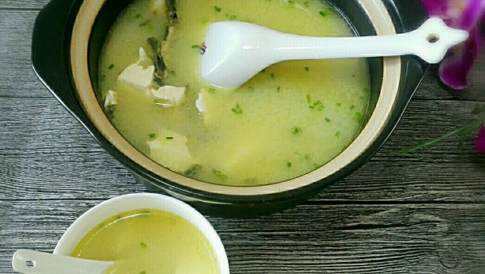 黄骨鱼豆腐汤