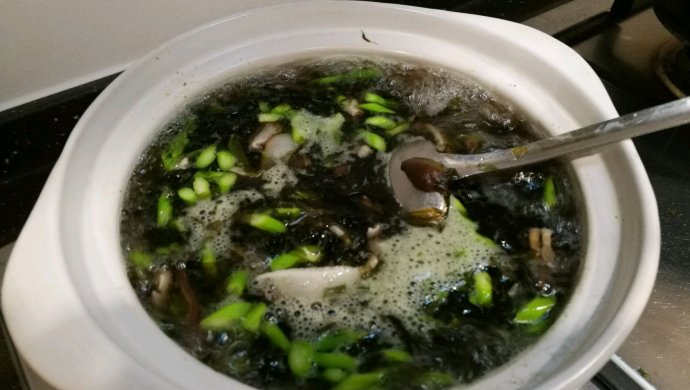 紫菜芦笋汤