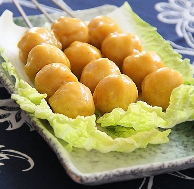 咖喱鱼丸