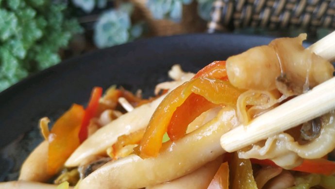 蛏子汁捞饭