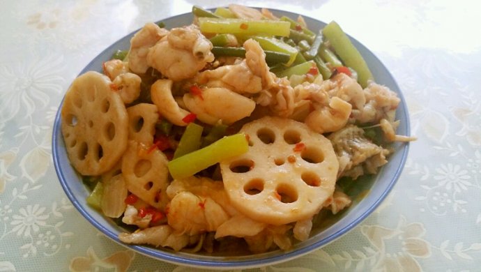 干锅牛蛙